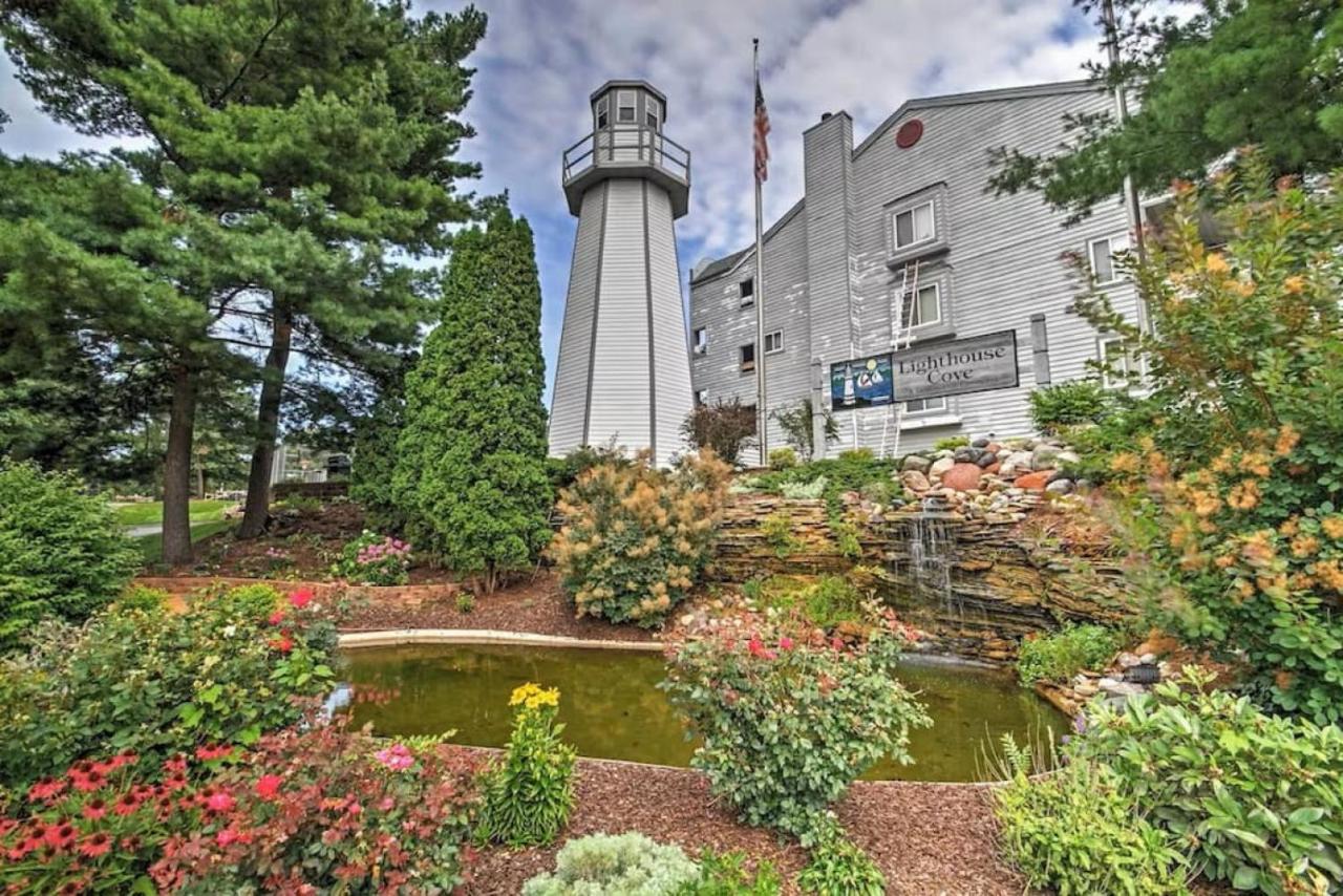 Ethels Beachfront Getaway Wisconsin Dells Bagian luar foto